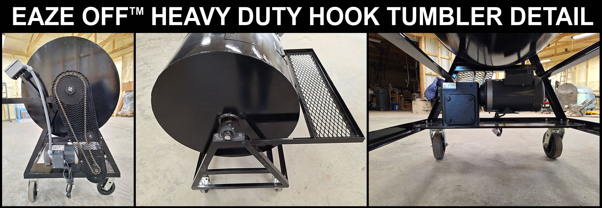 EAZE OFF Heavy Duty Hook Tumbler Detail